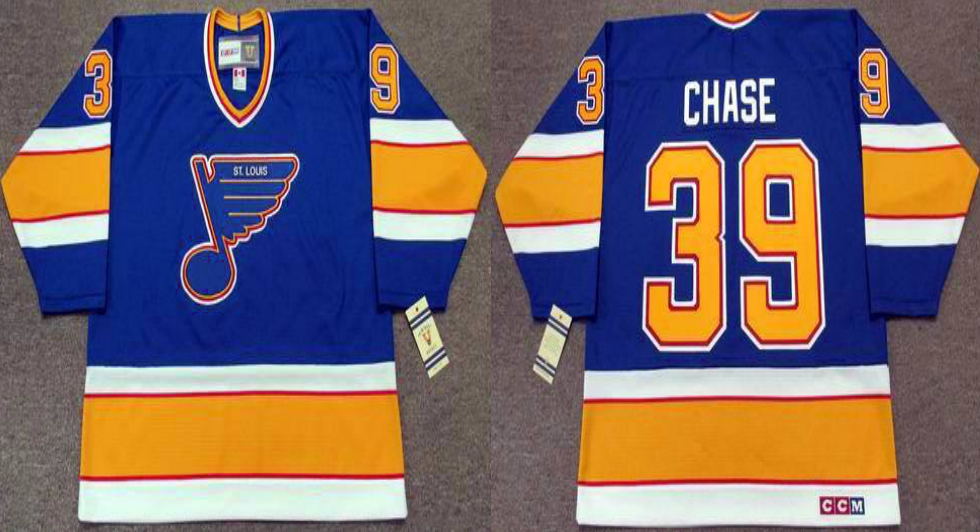 2019 Men St.Louis Blues #39 Chase blue style3 CCM NHL jerseys->st.louis blues->NHL Jersey